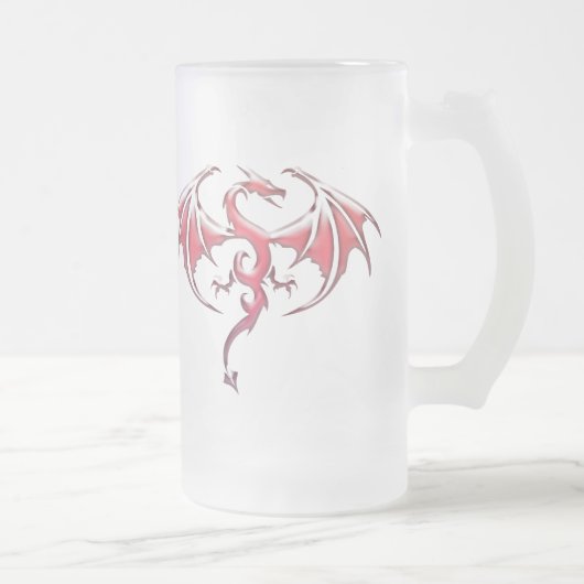 Fantasy-Tasse Mattglas Bierglas (Rechts)