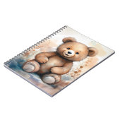 Fantasy Teddy Bären Notebook 6,5 x 8,75 Zoll Notizblock (Linke Seite)