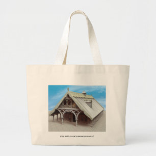Fantasy Tempel Jumbo Stoffbeutel