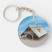 Fantasy Tempel Schlüsselanhänger (Vorderseite)