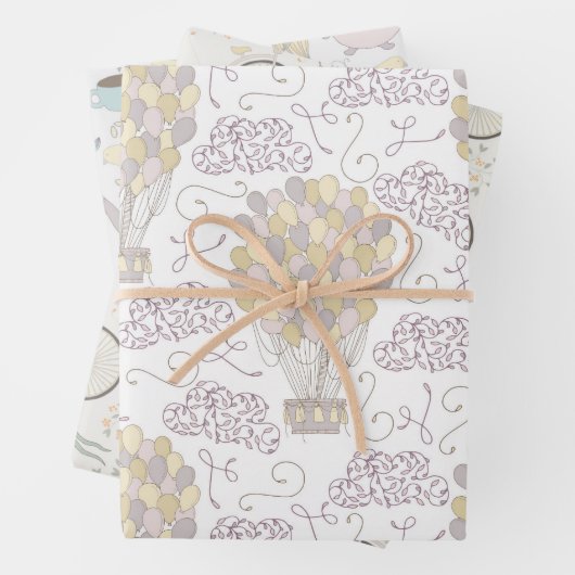 Fantasy Theme Patterns Geschenkpapier Set (Beispiel)