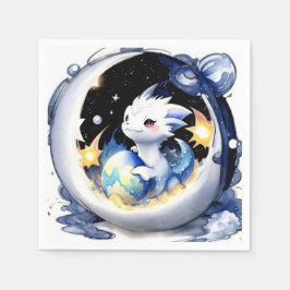 Fantasy-Themed Dragon Baby-Dusche Serviette