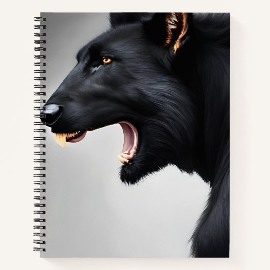 Fantasy-Tierbuch Notizblock (Vorderseite)