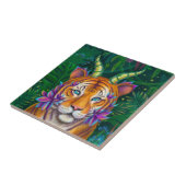 Fantasy Tiger Fliese (Seite)