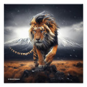 Fantasy tiger-lion poster (Vorne)