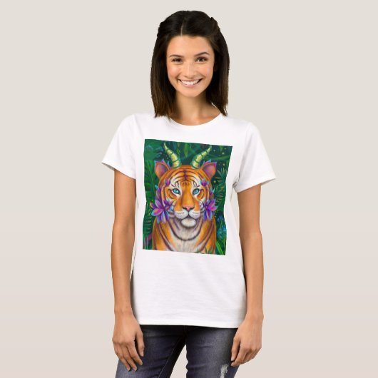 Fantasy Tiger T-Shirt (Vorne ganz)