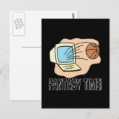 Fantasy Time Postkarte (Vorne/Hinten)