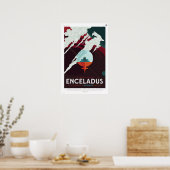 Fantasy-Tour auf Enceladus Poster (Küche)