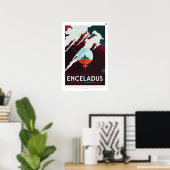 Fantasy-Tour auf Enceladus Poster (Heimbüro)