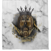 Fantasy Trade Design | Crypto Btc | Bejahungen Duschvorhang (Vorderseite)