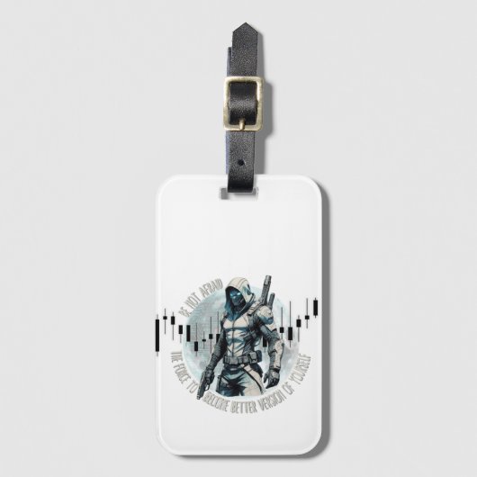 Fantasy trade design | Cyberpunk | Self growth Gepäckanhänger (Vorderseite Vertikal)