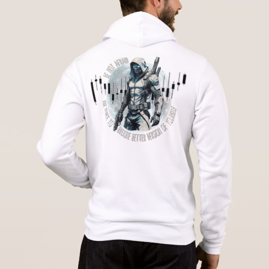 Fantasy trade design | Cyberpunk | Self growth Hoodie (Rückseite)
