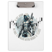 Fantasy trade design | Cyberpunk | Self growth Klemmbrett (Vorderseite)