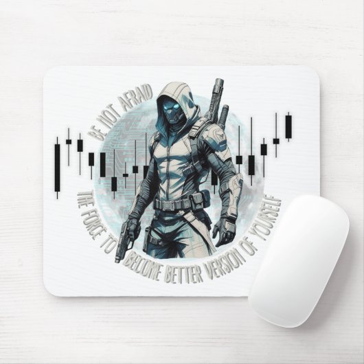 Fantasy trade design | Cyberpunk | Self growth Mousepad (Mit Mouse)