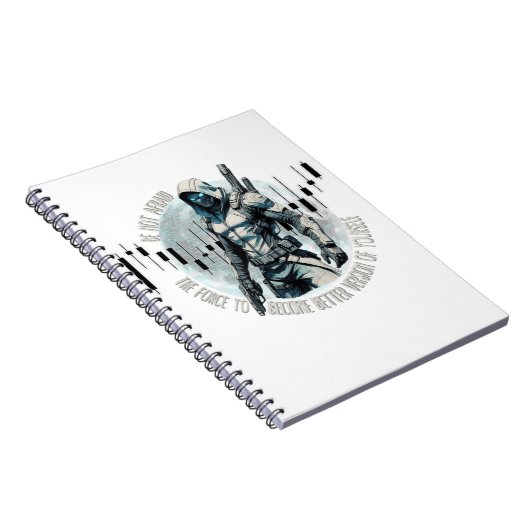 Fantasy trade design | Cyberpunk | Self growth Notizblock (Rechte Seite)