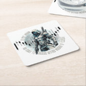 Fantasy trade design | Cyberpunk | Self growth Rechteckiger Pappuntersetzer (angewinkelt)