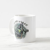 Fantasy trade design | Grim Reaper | motivation Kaffeetasse (Vorderseite Links)