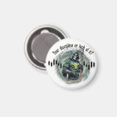  Fantasy trade design | Grim Reaper |  motivation Magnet (Vorderseite/Rückseite)