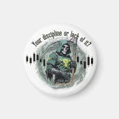 Fantasy trade design | Grim Reaper | motivation Magnet (Vorne)