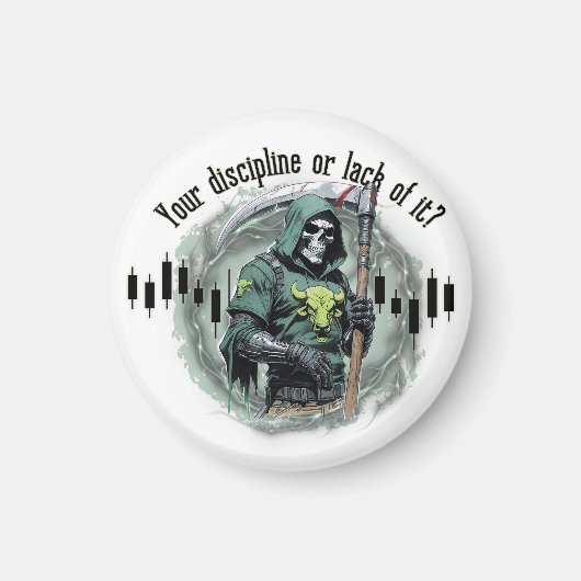  Fantasy trade design | Grim Reaper |  motivation Magnet (Vorne)
