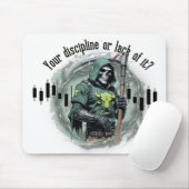  Fantasy trade design | Grim Reaper |  motivation Mousepad (Mit Mouse)