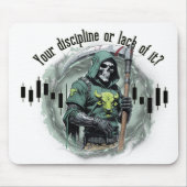  Fantasy trade design | Grim Reaper |  motivation Mousepad (Vorne)
