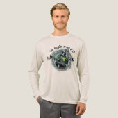 Fantasy trade design | Grim Reaper | motivation Tri-Blend Shirt (Volle Vorderseite)