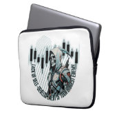 Fantasy Trade design | Motivation | Biggest Enemy Laptopschutzhülle (Vorderseite Links)