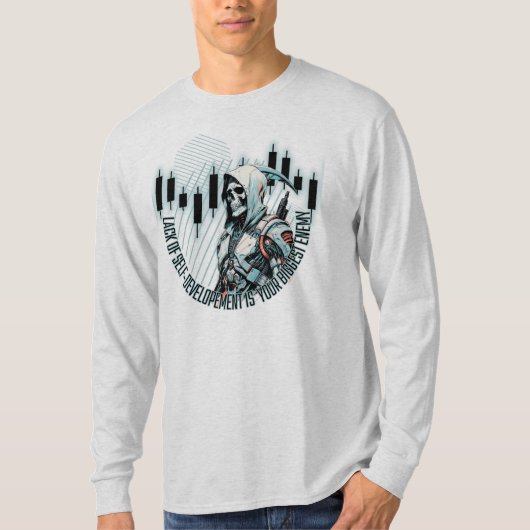 Fantasy Trade Design | Motivation | Großer Feind T-Shirt (Vorderseite)