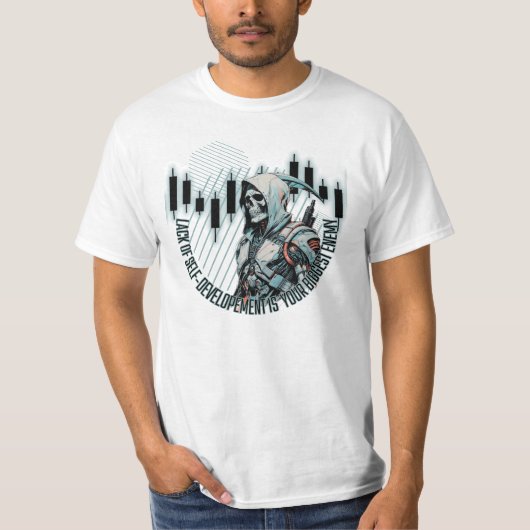 Fantasy Trade Design | Motivation | Großer Feind T-Shirt (Vorderseite)