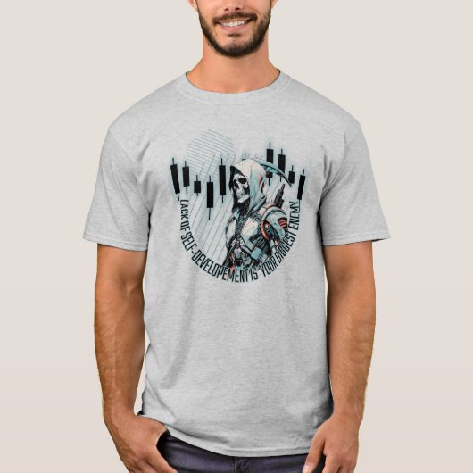 Fantasy Trade Design | Motivation | Großer Feind T-Shirt (Vorderseite)