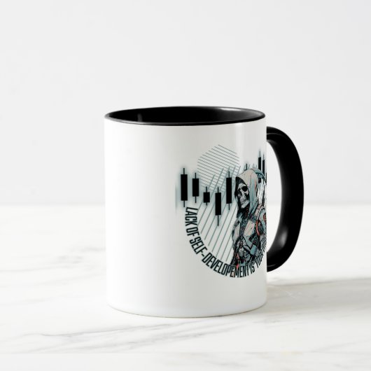 Fantasy Trade Design | Motivation | Großer Feind Tasse (VorderseiteRechts)
