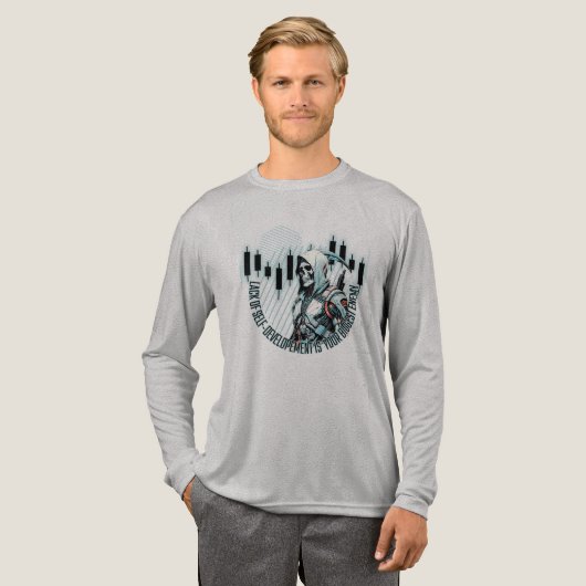 Fantasy Trade Design | Motivation | Großer Feind Tri-Blend Shirt (Volle Vorderseite)