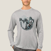 Fantasy Trade Design | Motivation | Großer Feind Tri-Blend Shirt (Vorderseite)