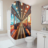 Fantasy Train Art Duschvorhang (Beispiel)