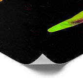 *~* Fantasy Tree AP81 Ethereal Zitat schwarz Poster (Ecke)