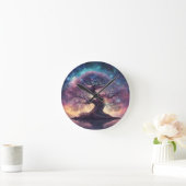 Fantasy Tree Art Runde Wanduhr (Zuhause)