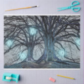 Fantasy Tree House Forest Decoupage Tissue Paper Seidenpapier (Basteln)