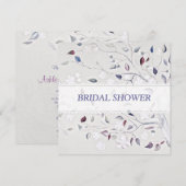 Fantasy Tree Wedding Brautparty Einladung (Vorne/Hinten)