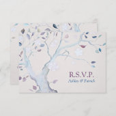 Fantasy Tree Wedding RSVP (Vorne/Hinten)