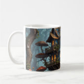 Fantasy Treehouse Set der Kaffee-Tasse. Kaffeetasse (Links)