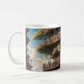 Fantasy Treehouse Set Kaffeetasse (Links)