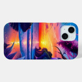Fantasy Tropical Beach 2 Case-Mate iPhone Hülle (Rückseite (Horizontal))