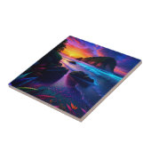Fantasy Tropical Beach One Fliese (Seite)
