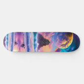 Fantasy Tropical Beach Skateboard (Horizontal)