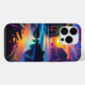 Fantasy Tropical Beach Three iPhone Hülle (Rückseite (Horizontal))