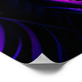 Fantasy Tropical Beach Three Poster (Ecke)