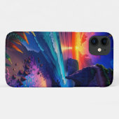 Fantasy Tropical Beach Vier Case-Mate iPhone Hülle (Rückseite (Horizontal))