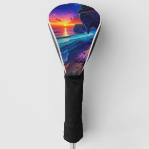 Fantasy Tropical Beach Vier Golf Headcover