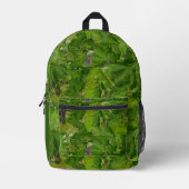 Fantasy Tropical Forest Bedruckter Rucksack (Vorderseite)